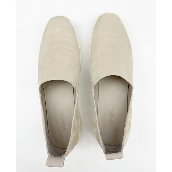 VINCE WARREN SUEDE SLIP-ON SNEAKERS.  Size 8 - Picture 5 of 10